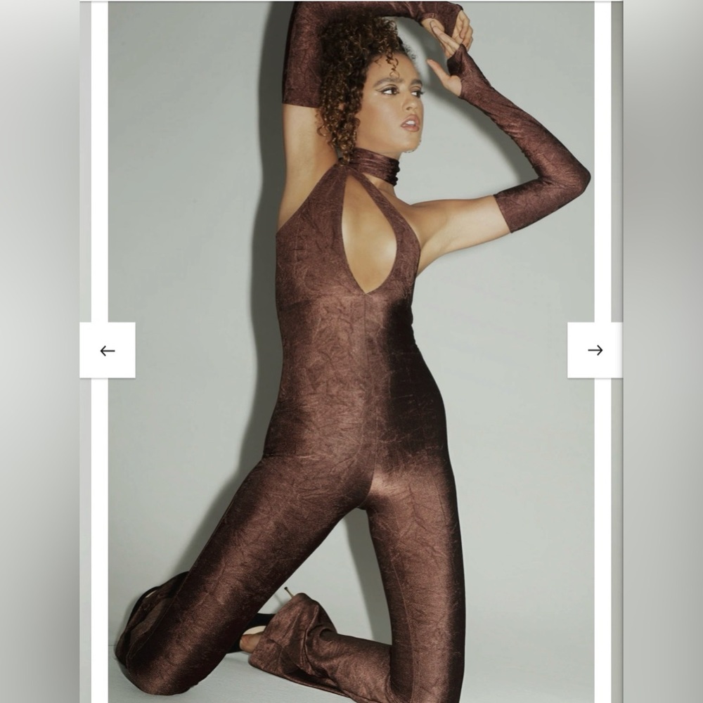 Amor Mia Brown Jumpsuit